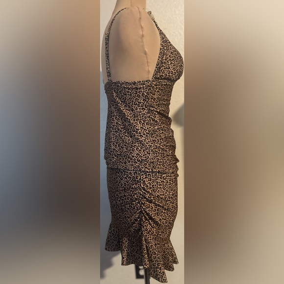 Chic Leopard Print Tankini Skirt Set - Picture 9 of 13